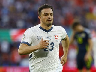 شاكيري يحطم أرقاماً قياسية خلال مشاركته في الـ"يورو"