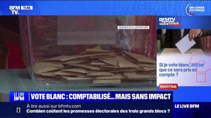 Le vote blanc est-il pris en compte? BFMTV répond à vos questions