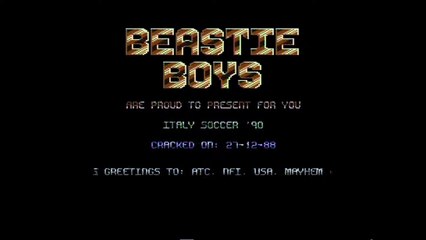 C64 Cracktro - Italy Soccer 90 by Beastie Boys