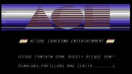 C64 Cracktro - IO by Actual Cracking Entertainment [ACE]