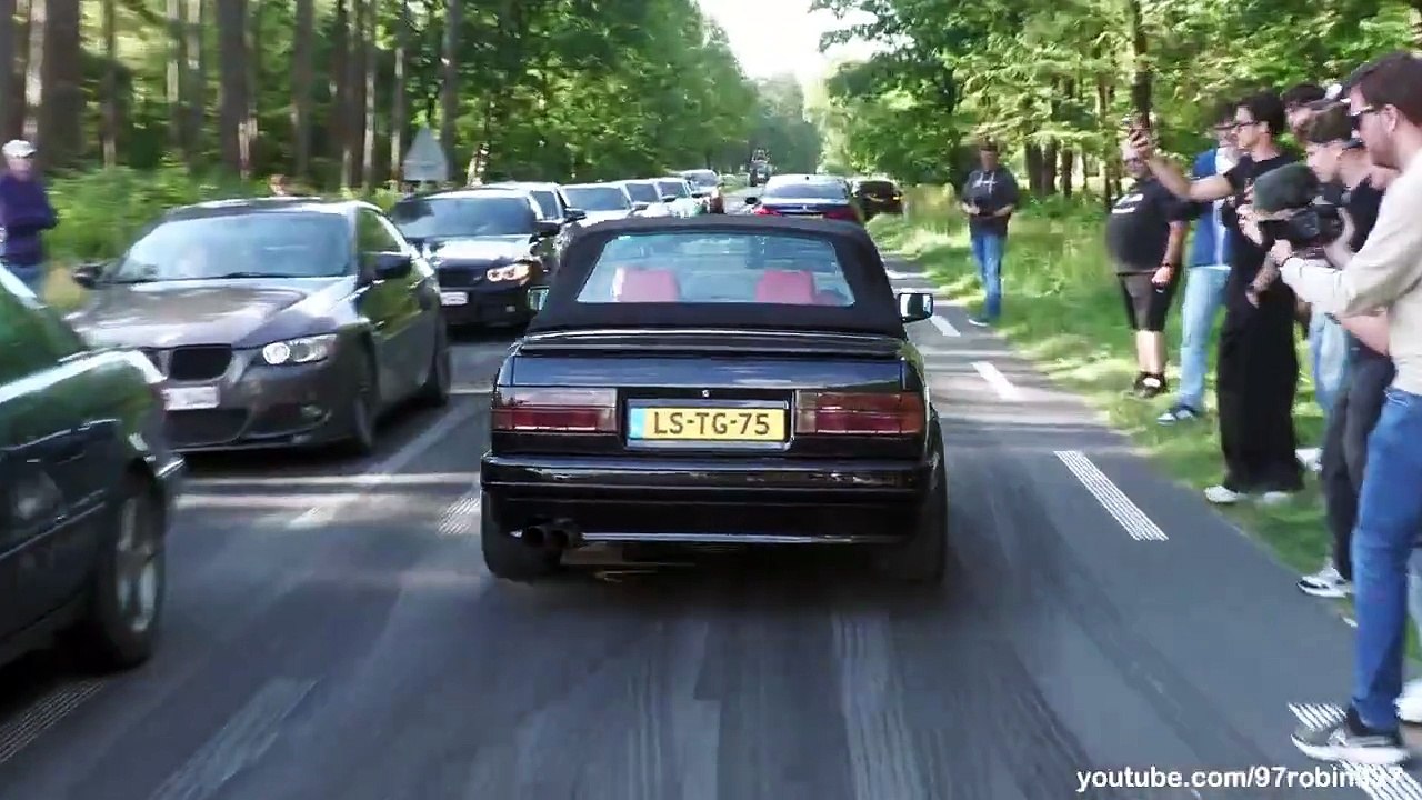 Modified BMW's leaving a Carshow WILD - Bimmerfest Europe 2024