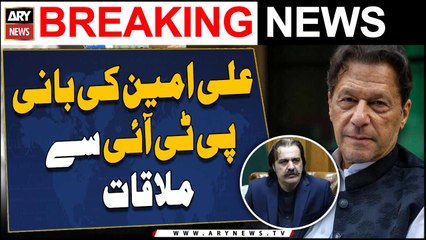 Ali Amin Gandapur reaches Adiala jail to meet Bani PTI