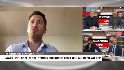 Ghislain Benhessa, avocat, dénonce la décision de Marylise Leon d’exclure de la CFDT les militants du RN