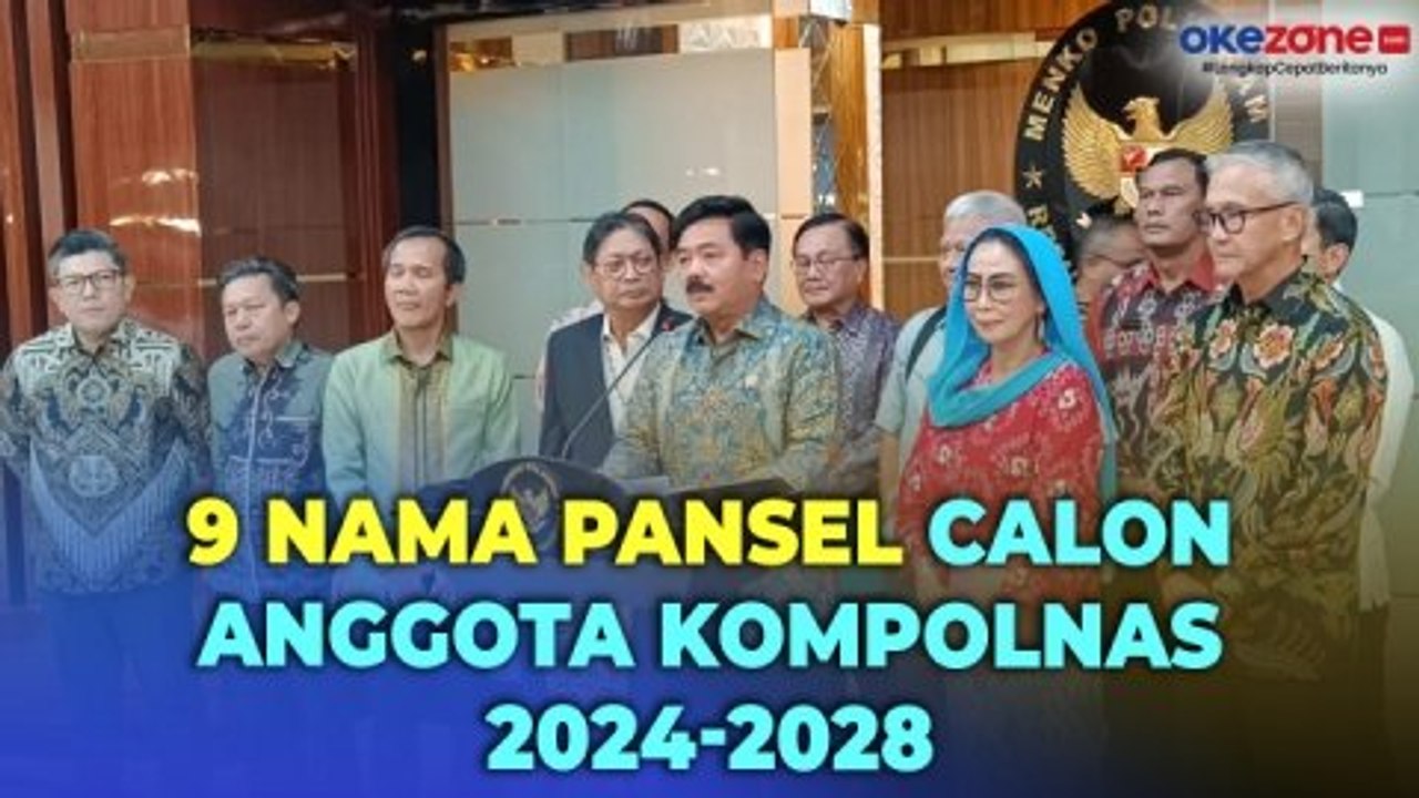 Menko Polhukam Umumkan 9 Nama Pansel Calon Anggota Kompolnas 2024-2028, Ini Daftarnya
