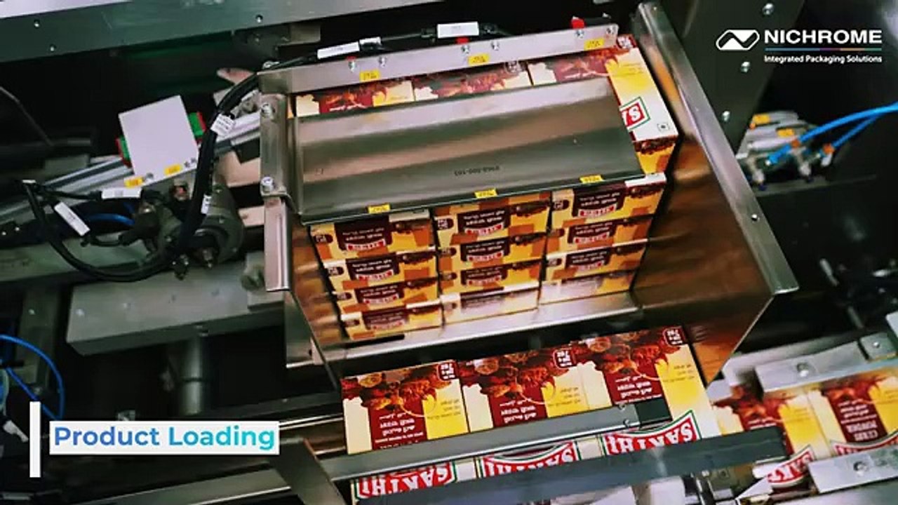 Automatic Case Packer_ Side Loading for Cartons in Case