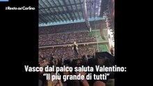 Vasco dal palco saluta Valentino: "Il pi? grande di tutti"