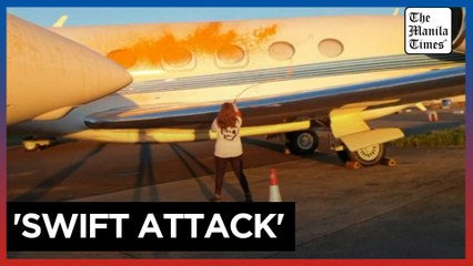 UK climate protest targets Taylor Swift plane airfield
