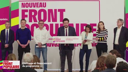 Le Nouveau Front populaire chiffre le coût de son programme de financement à 125 milliards d'euros sur deux ans