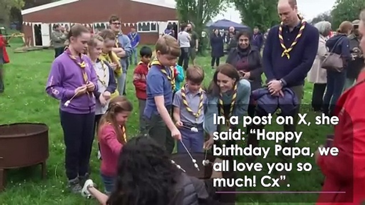 Princess Kate releases new photo on Prince William’s birthday - video ...