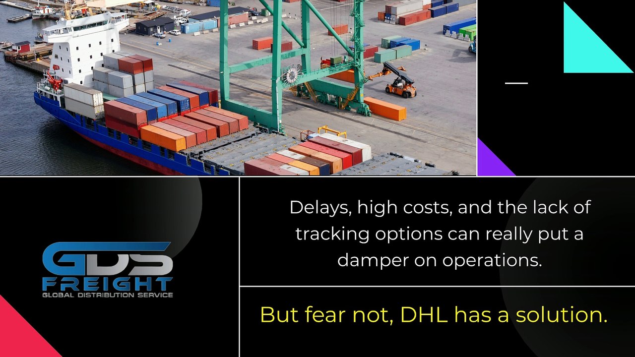 Shipping with DHL is EASY! Book NOW on GDS Freight