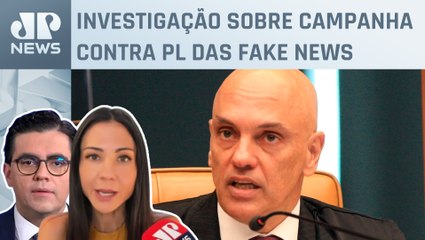 Amanda Klein e Vilela comentam arquivamento do inquérito contra big techs por Moraes