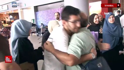 Hac ibadetini tamamlayan hacılar kutsal topraklardan yurda dönüş yaptı