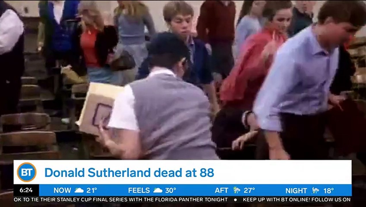 Donald Sutherland Dead at 88 | Legendary Canadian actor Donald Sutherland has passed away