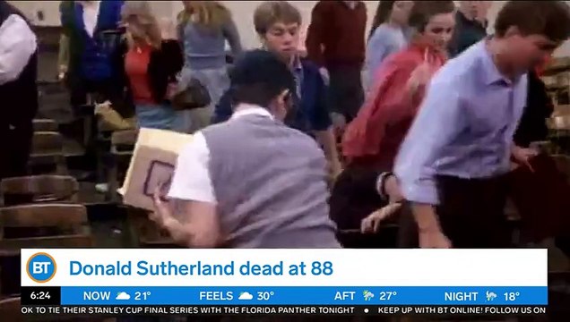 Donald Sutherland Dead at 88 | Legendary Canadian actor Donald Sutherland has passed away