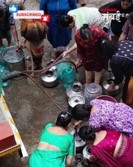 मुंबईच्या करीरोडमध्ये दूषित पाणी पुरवठा, हे पाणी एकदा पाहाच