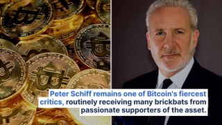 If Peter Schiff Had Invested $10K In Bitcoin Instead Of Dissing It For The First Time 13 Years Ago, Here's How Much He'd Have Today