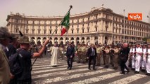 Funerale del generale Graziano, l'arrivo del feretro alla Basilica di Santa Maria degli Angeli