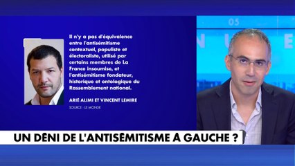 Driss Ghali : «Selon eux, l’antisémitisme de gauche n’est pas fait par haine, c’est juste le contexte, c’est juste un accident donc il faut le pardonner»