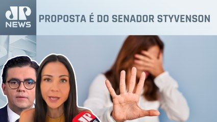 Amanda Klein e Vilela comentam aumento da pena para violência sexual que será analisado na CCJ