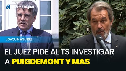 El juez Aguirre pide al TS investigar a Puigdemont y Mas por trama rusa del procés