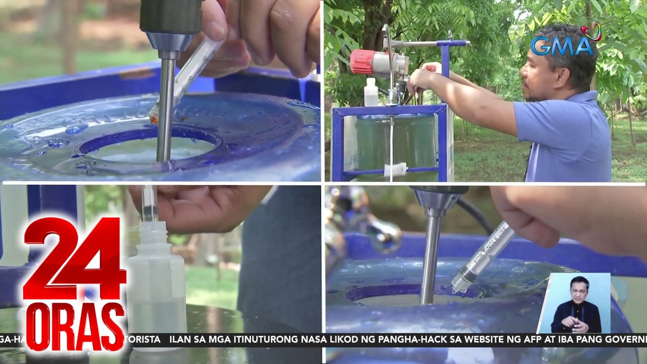 SAFEWTRS, isang mobile and solar powered water disinfection system pwede sa kalamidad at remote areas | 24 Oras