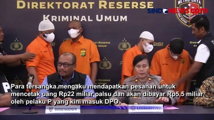 Terungkap, Uang Palsu Rp22 Miliar akan Digunakan untuk Menukar Uang Asli yang akan Dimusnahkan BI
