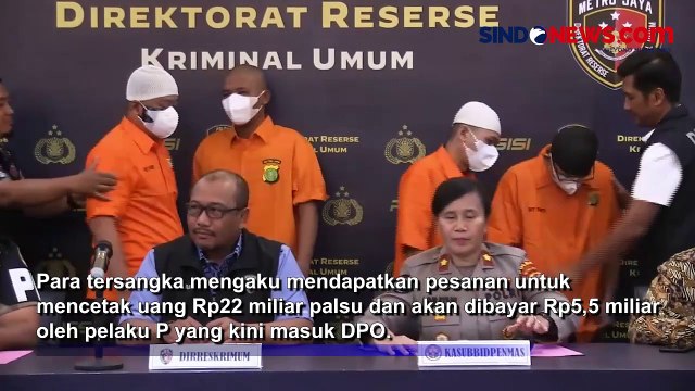 Terungkap, Uang Palsu Rp22 Miliar akan Digunakan untuk Menukar Uang Asli yang akan Dimusnahkan BI