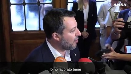 Salvini: "Sulle nomine idee chiare, io sono gia' pronto"