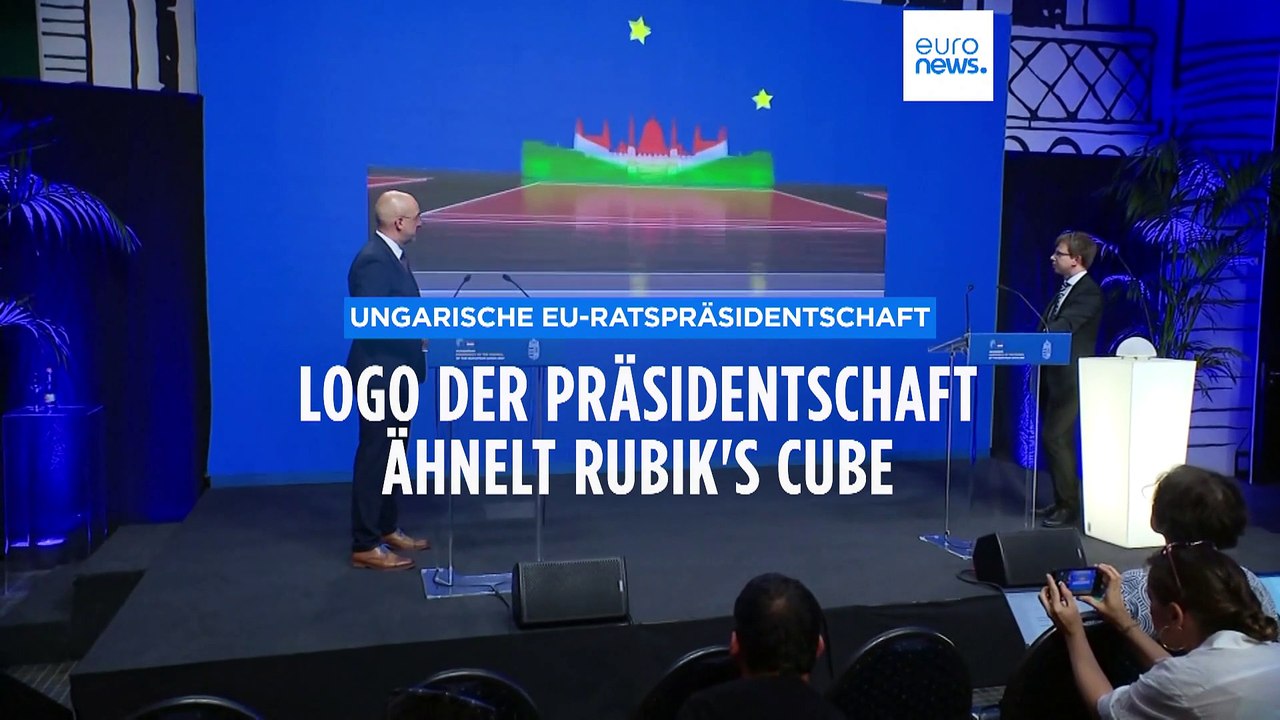 Ungarische EU-Ratspräsidentschaft: Logo ähnelt dem Zauberwürfel