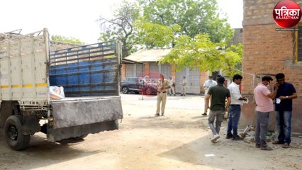 मवे​शियों के कटे पांच सिर मिले थे, अज्ञात व्य​क्ति के ​खिलाफ मामला दर्ज, पुलिस के जवान दिन भर रहे तैनात