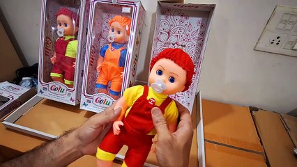 Unboxing and Review of moving eyes Musical Beautiful Little Singing Sweet Golu Doll for Kids and Girls