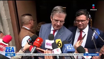 Marcelo Ebrard agradece a Claudia Sheinbaum por integrarlo a su gabinete