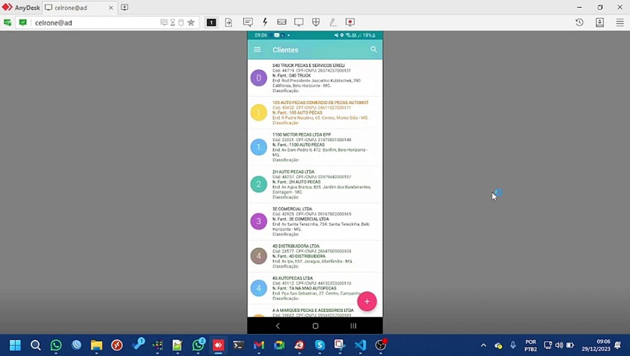 Informacoes adicionais SB Vendas