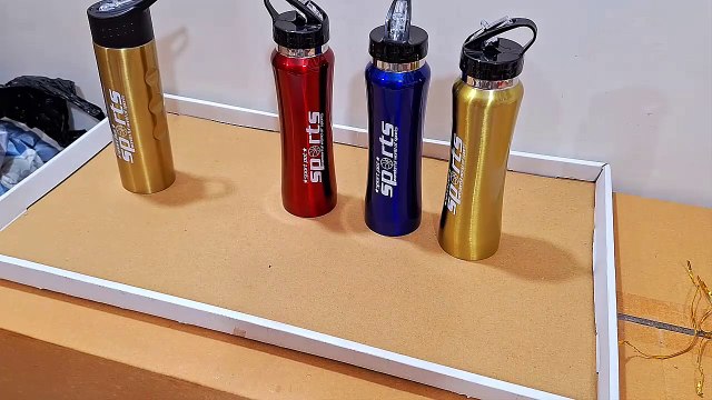 Mega Unboxing and Review of Stainless Steel Water Bottle For College,School,Gym,Sports Water Bottle