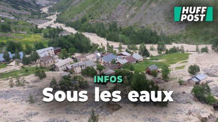 Dans l'Isère, un village coupé du monde à cause d'un torrent en furie