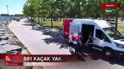 60 ilde yakalanan 881 düzensiz göçmen sınır dışı edilecek