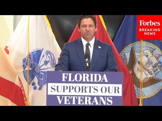 'We're The Most Veteran Friendly State': Florida Gov. DeSantis Signs New Vets Legislation Into Law