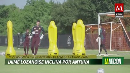 Jaime Lozano se inclina por Antuna y Giménez para debut en la Copa América 2024