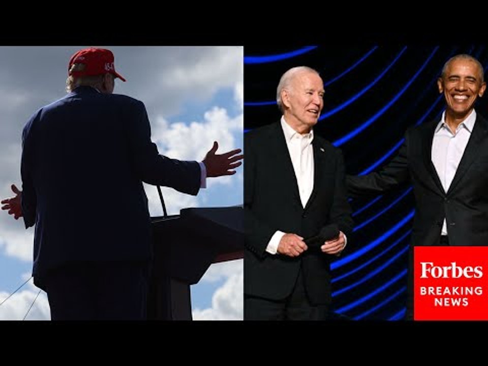 'Barack Hussein Obama Had To Grab His Hand & Le...
