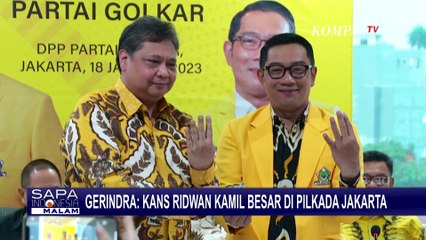 Partai Gerindra Nilai Ridwan Kamil Potensial Tanding di Pilkada Jakarta