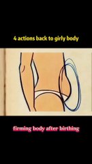 ----Repair Pelvic Floor Muscles 20 Times x3--4 Actions Back To Girly Body(MP4)