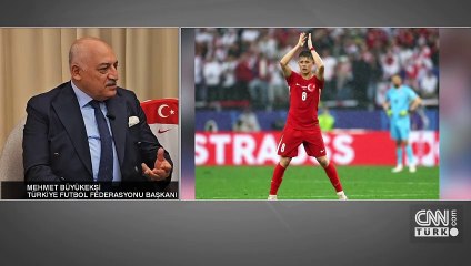 TFF Başkanı Mehmet Büyükekşi CNN TÜRK'te