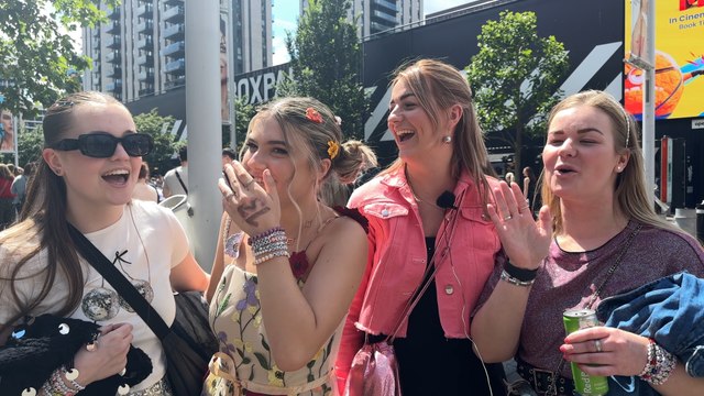 London fans ‘SO EXCITED!’ for Taylor Swift Eras Tour at Wembley Stadium