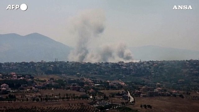 Libano, attacchi israeliani sul villaggio di Khiam