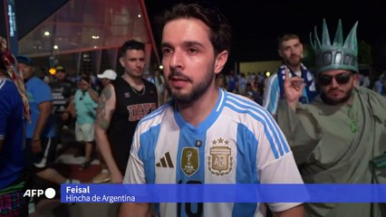 Argentinos celebran el debut con triunfo de su selección en la Copa América