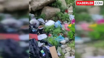 Doğa harikası Cennet ve Cehennem Vadisi çöplüğe döndü