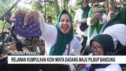 Relawan Kumpulkan Koin, Minta Dadang Supriatna Maju Pilbup Bandung