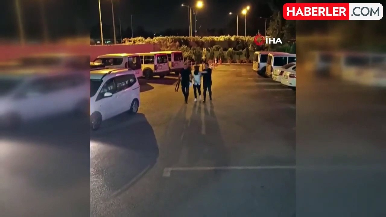 Düğün konvoyunda tüfek ve silahla ateş edildi, 2 kişi gözaltına alındı