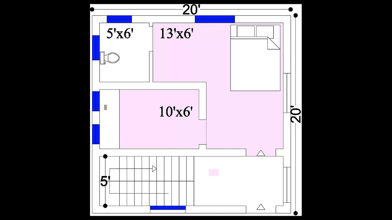 20x20 Home Plan 330