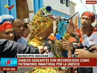 Encuentro de Diablos Danzantes inicia segundo capítulo del Festival Viva Venezuela en Aragua